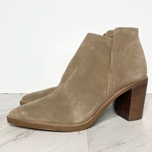 Dolce Vita Spade Mushroom Suede Bootie 8 1/2